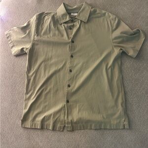 Zara Olive Green Men's Shirt